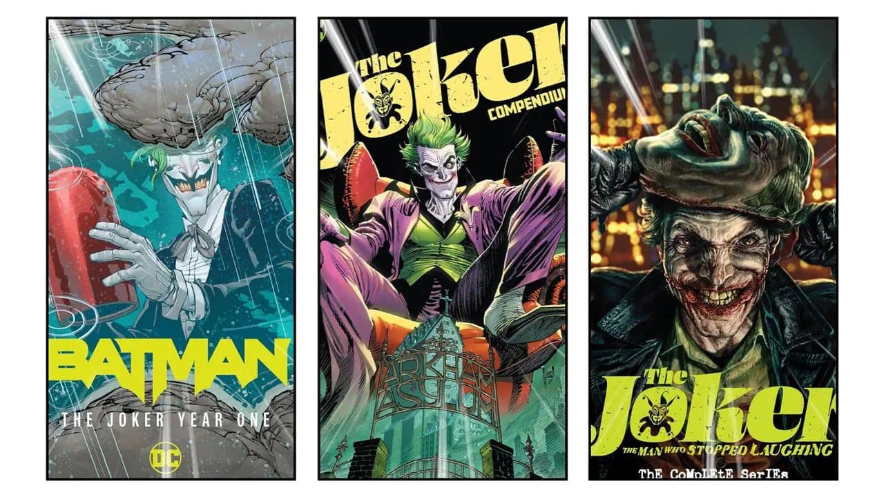 New and upcoming Joker graphic novels