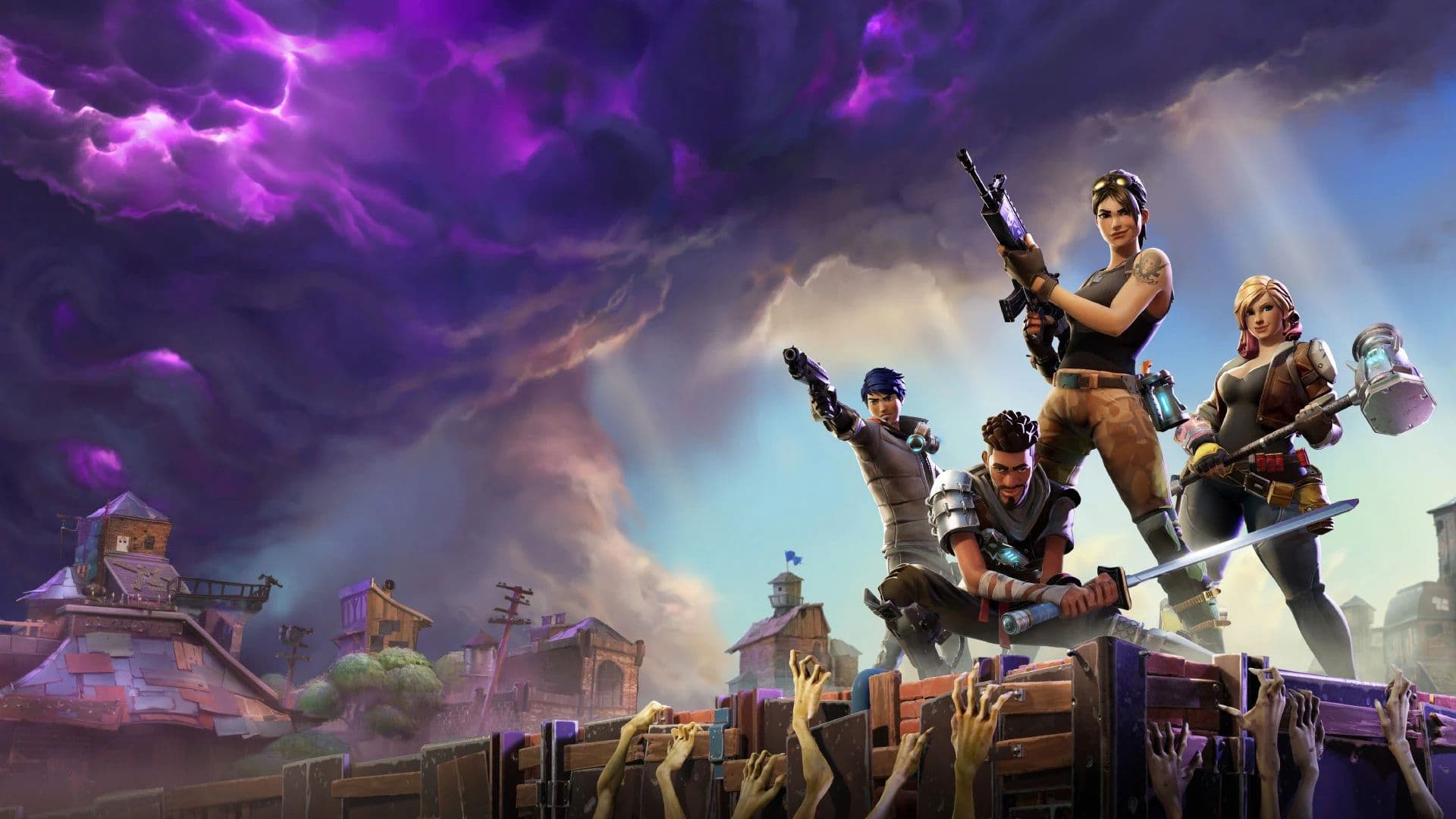 Fortnite Live Event: Mount Olympus Erupts