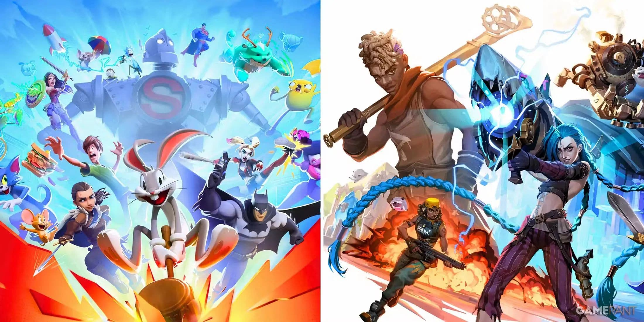 Multiversus and Riot Games Pool Party Visual