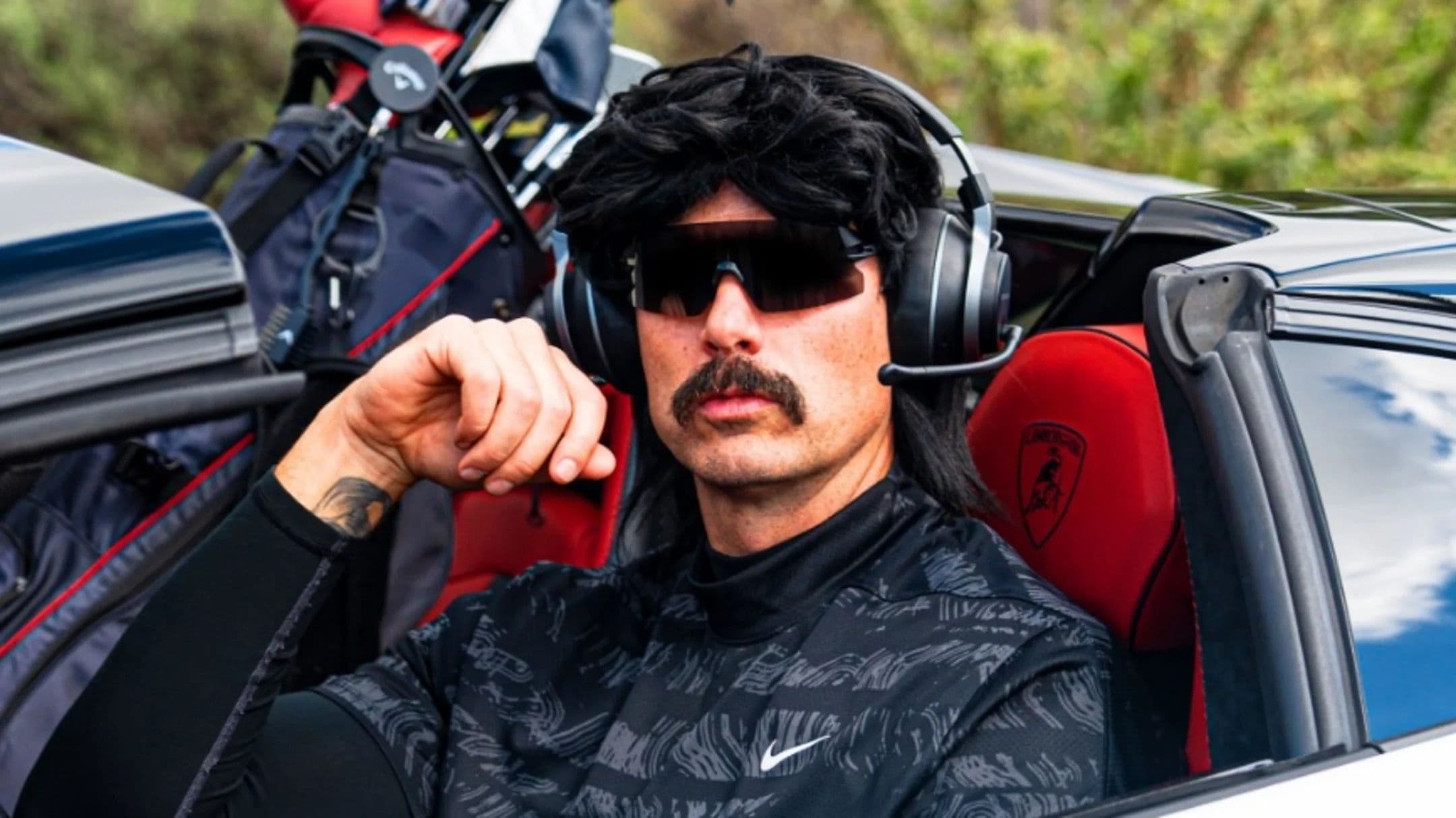 A portrait of Dr Disrespect